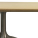 Arrow Rectangular Wood Modern Tulip Dining Table