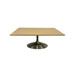 Arrow Rectangular Wood Modern Tulip Dining Table