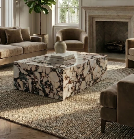 Our Iconic Marble Plinth Coffee Tables