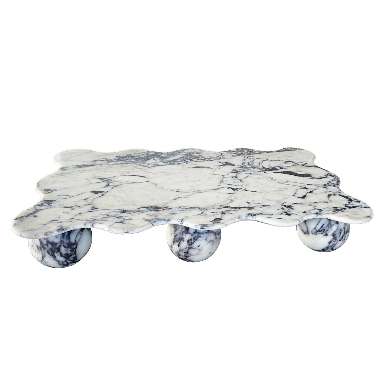 Image of Axis Rectangle  Marble Coffee Table - Final Sale