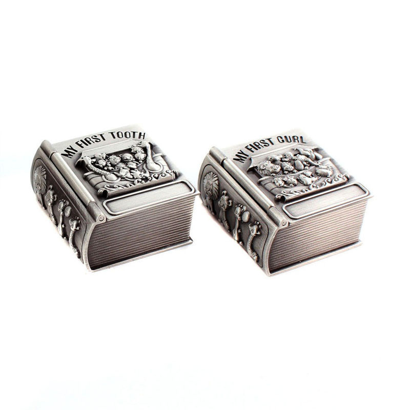 first tooth and curl keepsake boxes