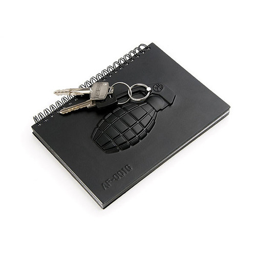 Black 4 Grenade Notedbook