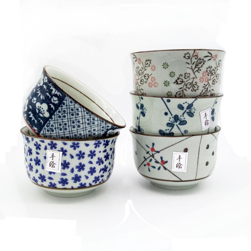 4.25 inch Japanese Rice Bowl Gift Set