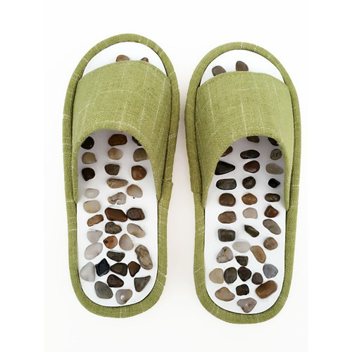 Natural stone massage slipper