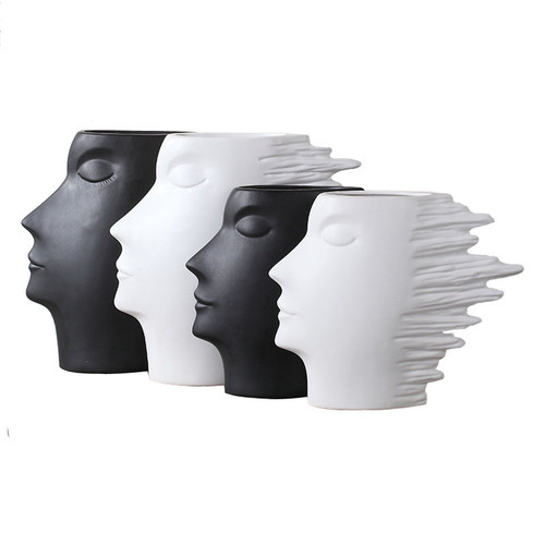 Wind Man Face Sculpture