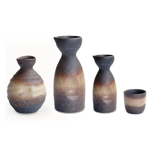 Sunset Sake Bottle Cup