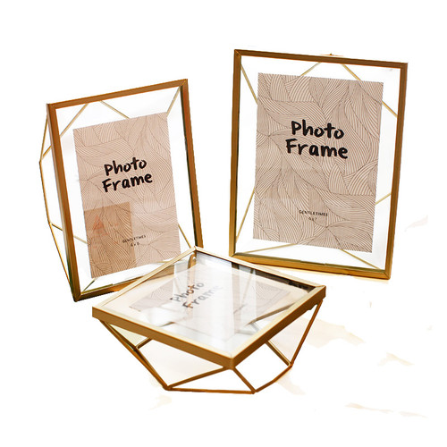 Geometric Floating Picture Frame