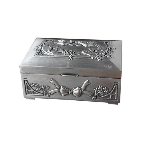 Bowknot Metal Jewelry Box