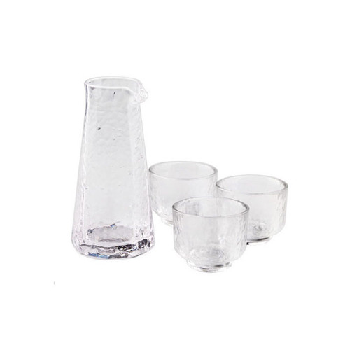 Cold Glass Carafe Sake Cups