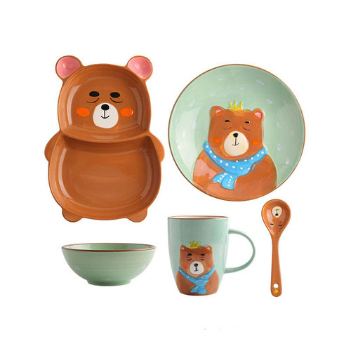 Kids Dinnerware Set Bear