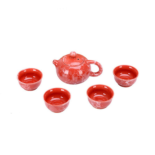 Marble Texture Kong Fu Tea Set