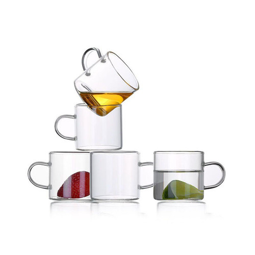 Ultra Clear Glass Tea Cup