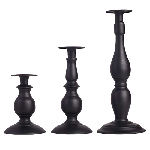 Vintage Metal Taper Candle Holder