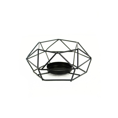 Geometric Wire Candle Holder
