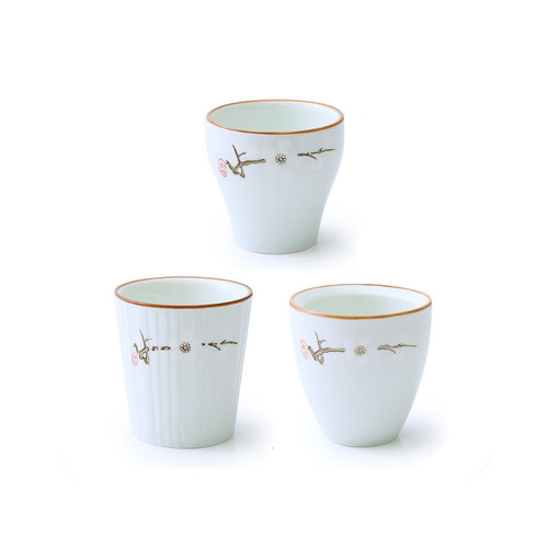 White Plum Blossom Tea Cup