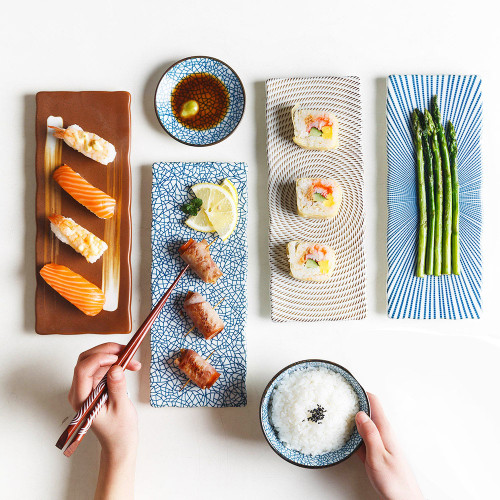 Flat Zen Sushi Plate