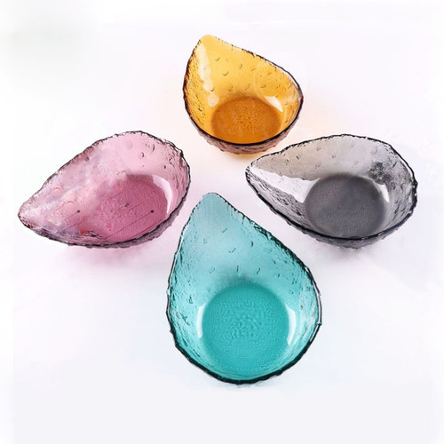 Textured Teardrop Shaped Bowl