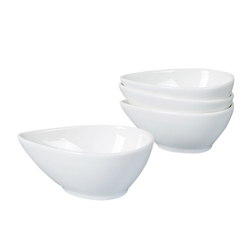 Set of 4 Teardrop Shaped Bowls