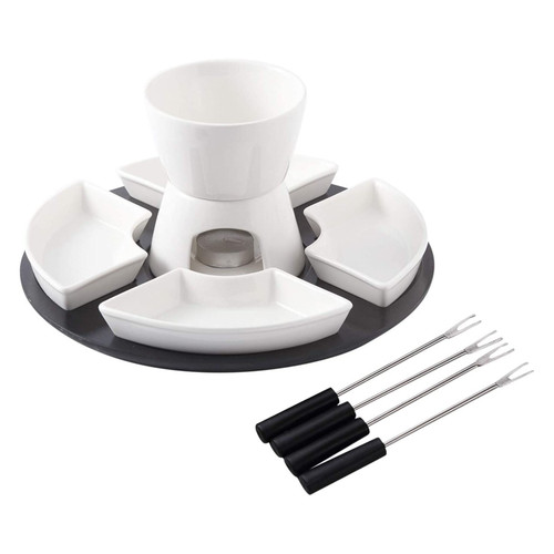 Porcelain Fondue Serving Set