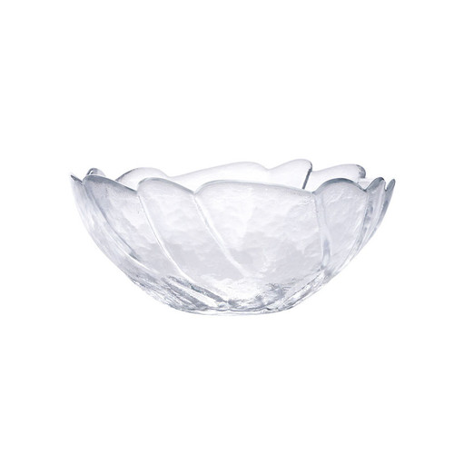 Scalloped Glass Food Prep Bowl
