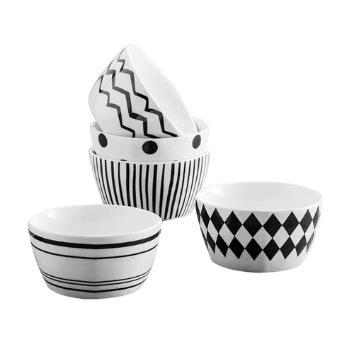 Black and White Bowls