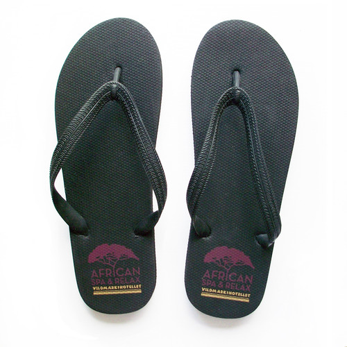 Rubber Flip Flop African Spa & Relax Vildmarkshotellet Kolmarden