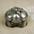 High quality Engraved Rose Metal Jewelry Storage Case, exquisite heart shaped embossment pattern