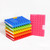 Unique creative building blocks note book, 5 colors and 3 building blocks shape for your multi-choice.