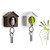 Sparrow Bird House Nest Whistle Key Holder Chain Ring Keyholder Keychain Keyring Hanger Rack 
