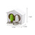 DUO Sparrow Key Ring Couple BirdHouse Key Holder