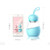 Creative pear shaped tea infuser water bottle with silicone sleeve, H178x Φ89 MM, 350ml (H7x Φ3.5 inch, 13oz )