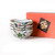 Vintage square Japanese bowl gift set