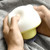 The silicone lampshade gives you a soft and comfortable feeling whether visually or touching, also you have lots of funs when patting to set function. No matter how you pat the lampshade, it can recover to original shape. 