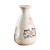 Japanese wine bottle with fun lucky charm cat and calligraphy