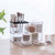 Large clear cosmetic storage organizer set of 4