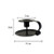 Vintage candle holder black