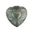 Heart metal trinket box