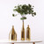 Decorative Golden Vases for Home Living Room