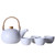 Zen white porcelain tea set