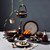 Asian Lifestyle Reactive Glaze Ceramic Dinnerware