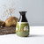 Ceramic Tokkuri Bottle Black Green Glaze