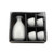 Basic Japanese Sake Set in black gift box