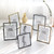 Frame centerpieces for wedding, party, holiday, events