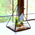 Pyramid Glass Planter