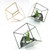 Modern Inclined Cube Succulent Terrarium