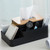 Multifunction Black Plastic Tissue Box Storage Container