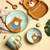 Cartoon Bear Ceramic Dinnerware Set for Kids