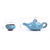 Ice crack glaze ceramic teapot, tea cup