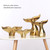 Modern Ceramic Whale Sculpture Coastal Ornament for Home Office