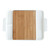 Porcelain Bamboo Cheese Board Set